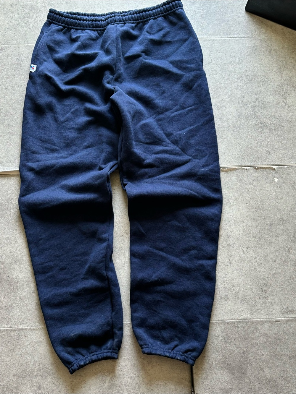 Vintage navy russell athletic sweatpants